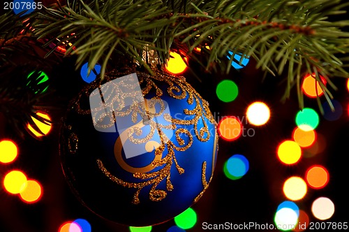 Image of Christmas baubles