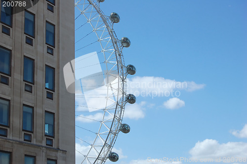 Image of Part of London Eye