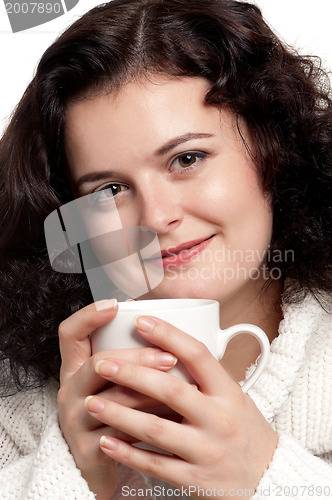 Image of Girl with cup