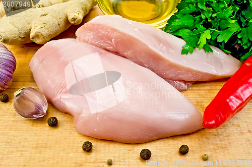 Image of Chicken breast with vegetables