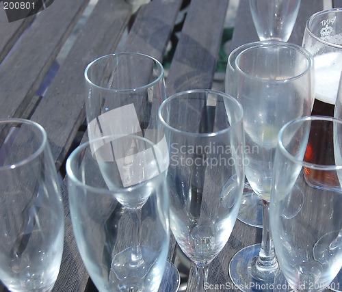 Image of Empty Glasses