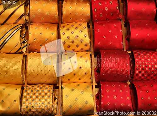 Image of Shopping for fashionable ties
