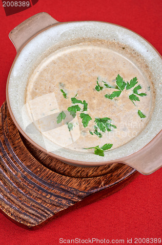 Image of Mushroom cream  soup