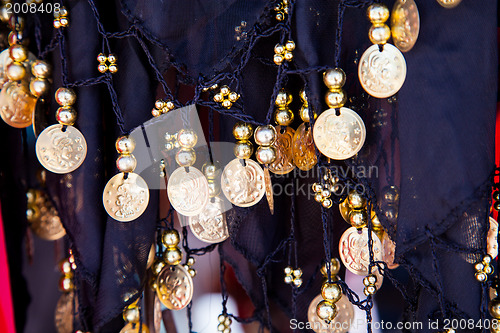 Image of Belly dance costume details