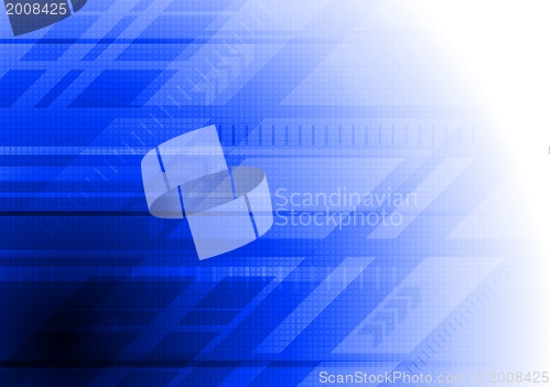Image of Blue hi-tech design