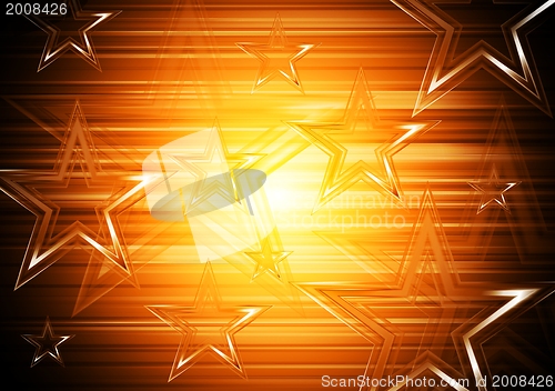 Image of Colourful stars background