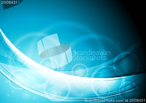 Image of Colourful blue background