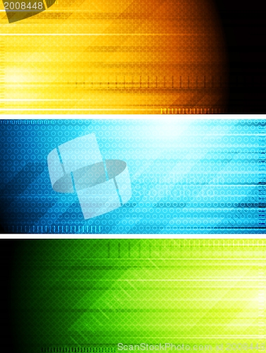 Image of Vector banners collection