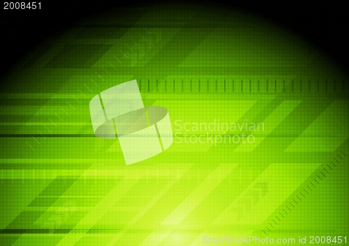 Image of Green hi-tech design