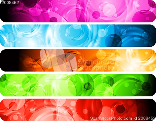 Image of Vibrant banners