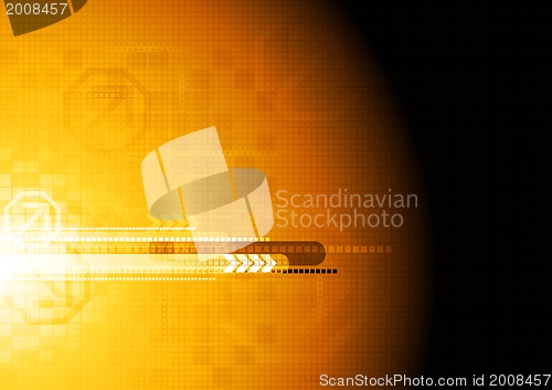 Image of Hi-tech vector design