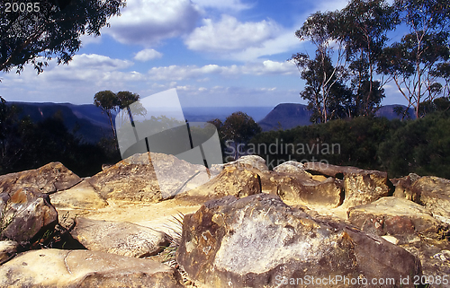 Image of Blue Mountains vista,  Australia