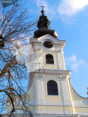 Image of baroque church tower