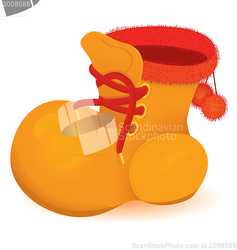 Image of Orange boot 