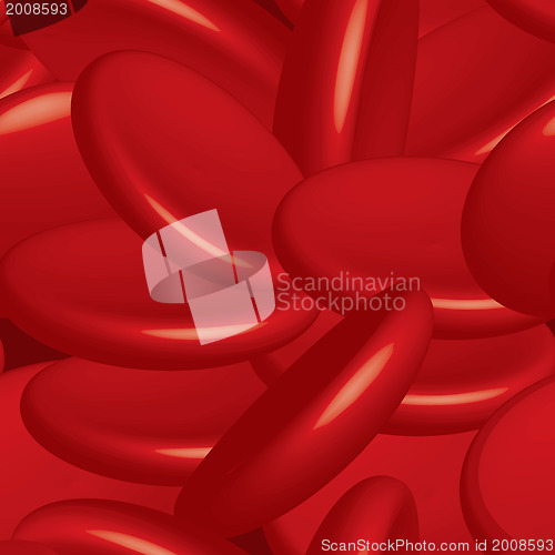 Image of Blood cells seamless 