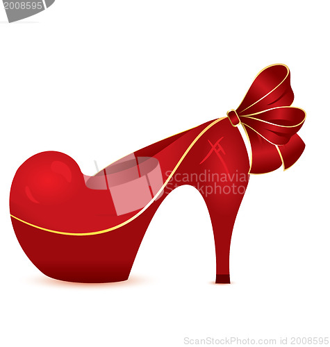 Image of Red shoe 