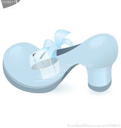 Image of Blue shoe 