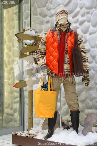 Image of Winter mannequin