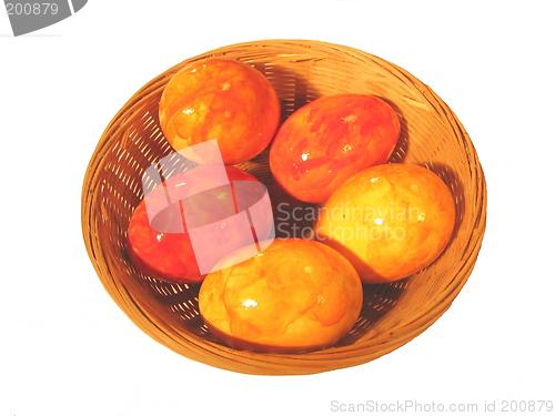 Image of Easter eggs