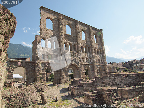 Image of Roman Theatre Aosta