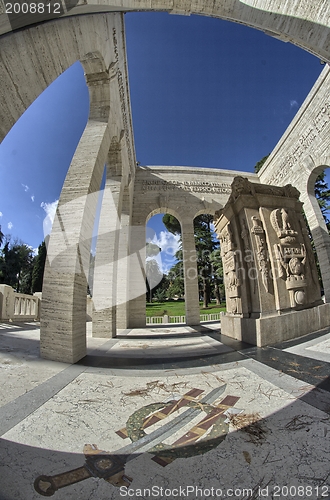 Image of Janiculum in Rome - Italy - Architectural Detail