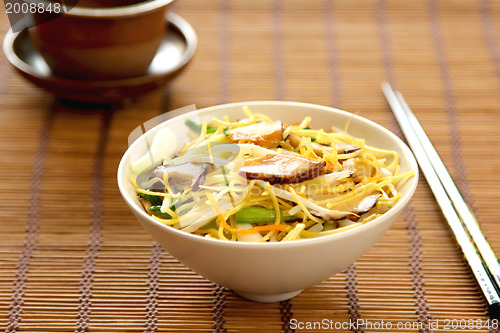 Image of Stir fried Noodle with mushroom