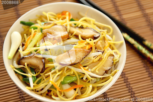 Image of Stir fried Noodle with mushroom