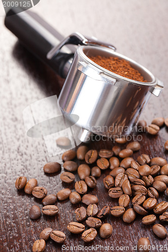 Image of coffee handle