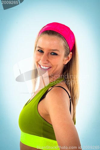 Image of Young instructor girl