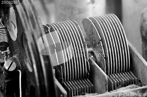 Image of Part of an old communication device