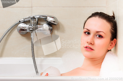 Image of Girl in the Bathroom