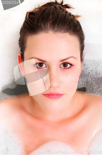 Image of Girl in the Bathroom