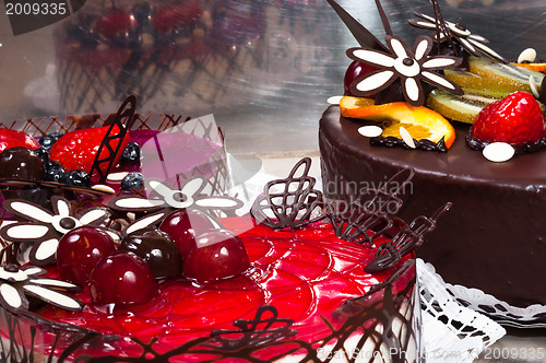 Image of Closeup of a delicious dessert