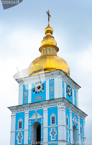 Image of Church in blue colors