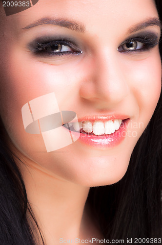 Image of Portrait of a beautiful young woman