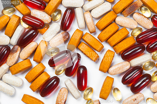 Image of Medicine on white background