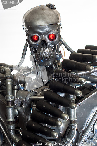 Image of War machine against white background