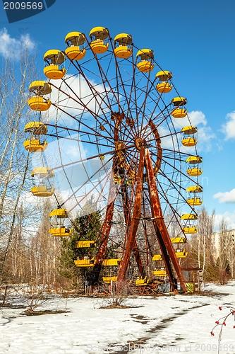 Image of The ferris wheel of Pripyat