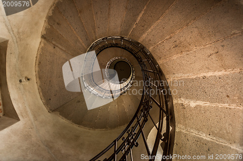 Image of Round stairs in a church