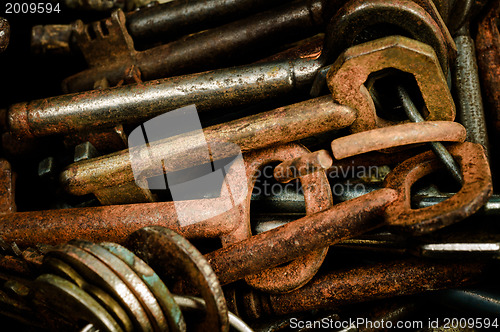 Image of Rusty old keys
