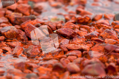 Image of Polluted water flowing