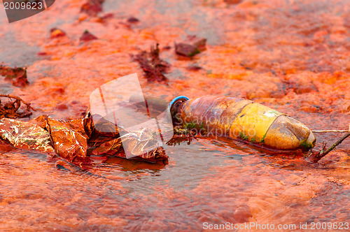 Image of Polluted water flowing