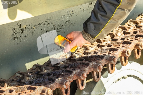 Image of Military vehicle in chernobyl