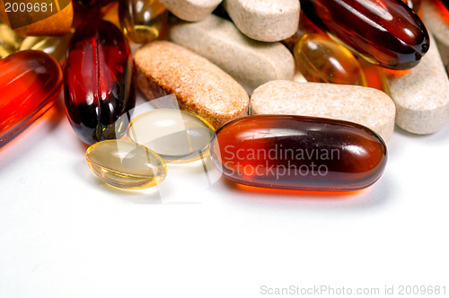 Image of Medicine on white background