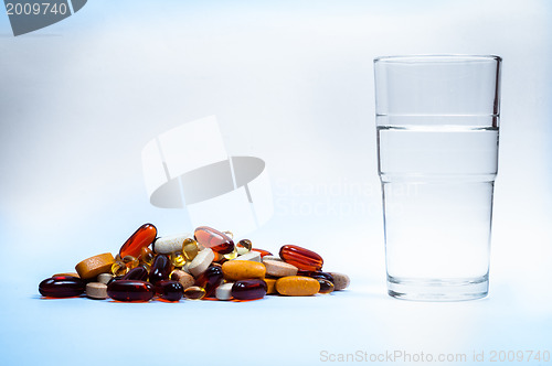 Image of Medicine on white background