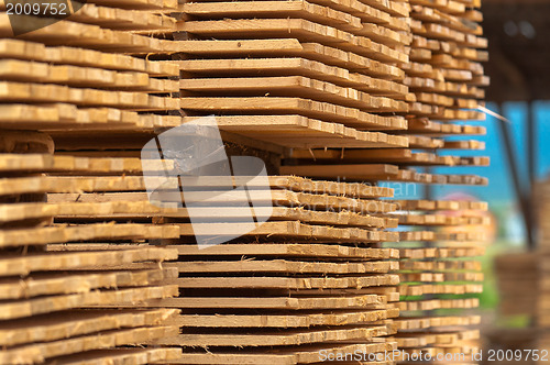 Image of Stacked up wood