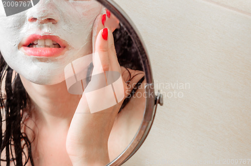 Image of Girl in the Bathroom