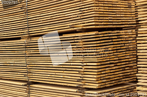 Image of Stacked up wood