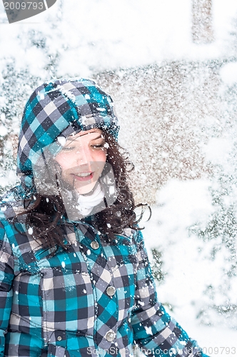 Image of Girl in the snow