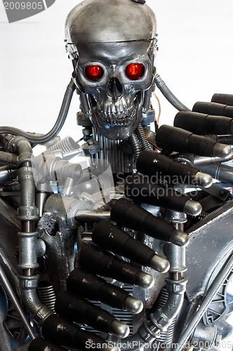 Image of War machine against white background